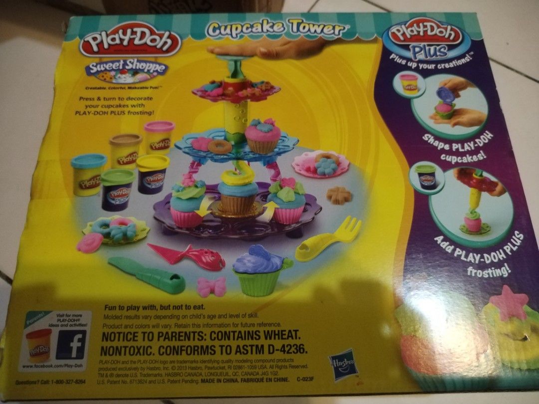 Play doh hot sale cupcake tower