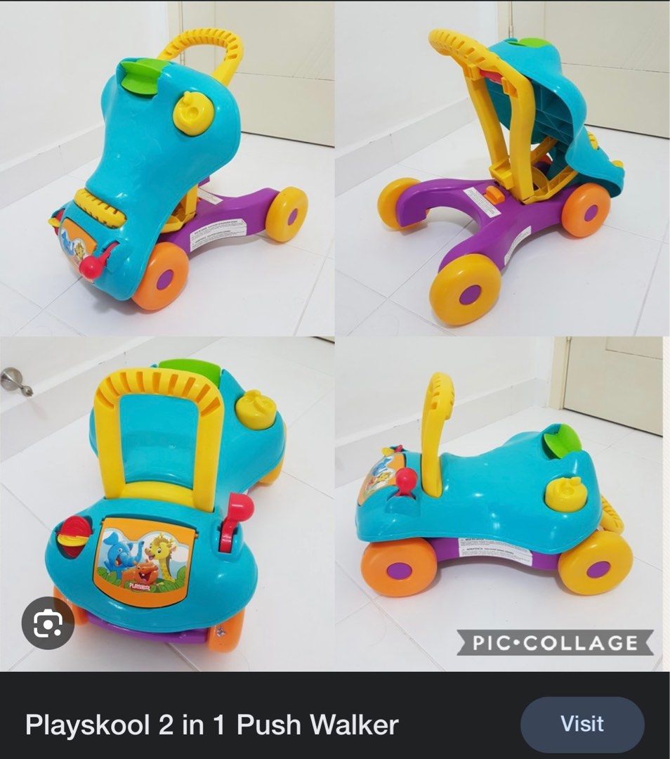 Playskool at top at walker
