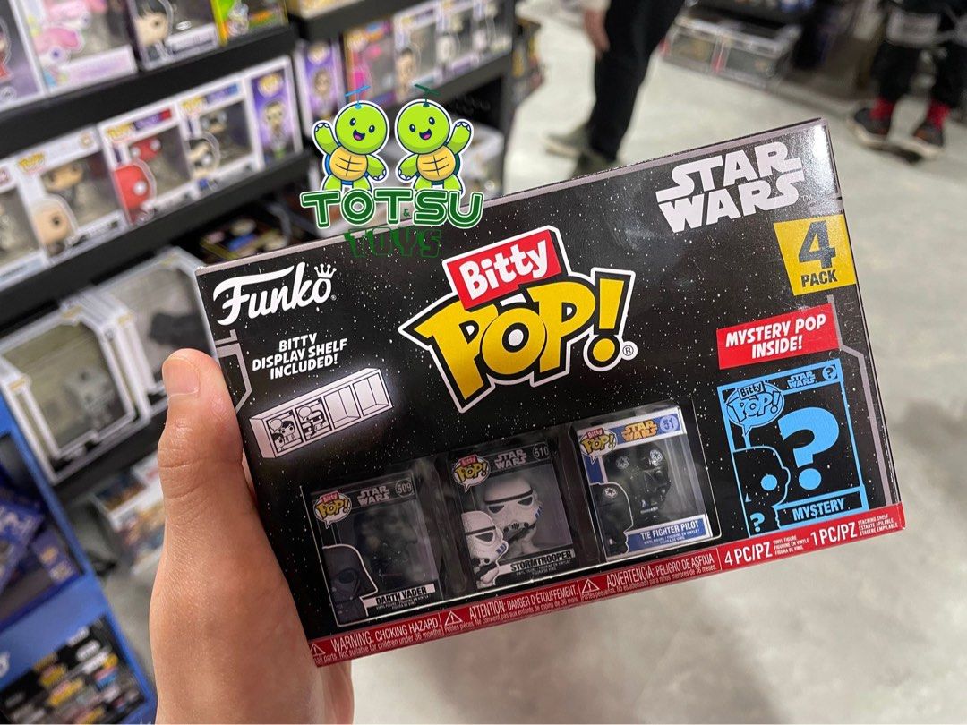 Bitty Pop! Star Wars 4-Pack Series 1