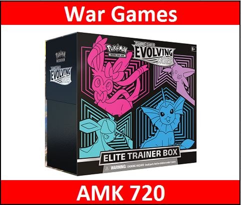 Pokemon SS7 Evolving Skies Elite Trainer Box, Hobbies & Toys, Toys ...