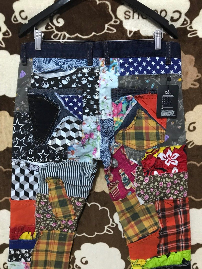 Davian patchwork shop jeans