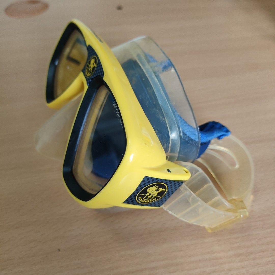 Poseidon Diving Mask, Sports Equipment, Sports & Games, Water Sports on