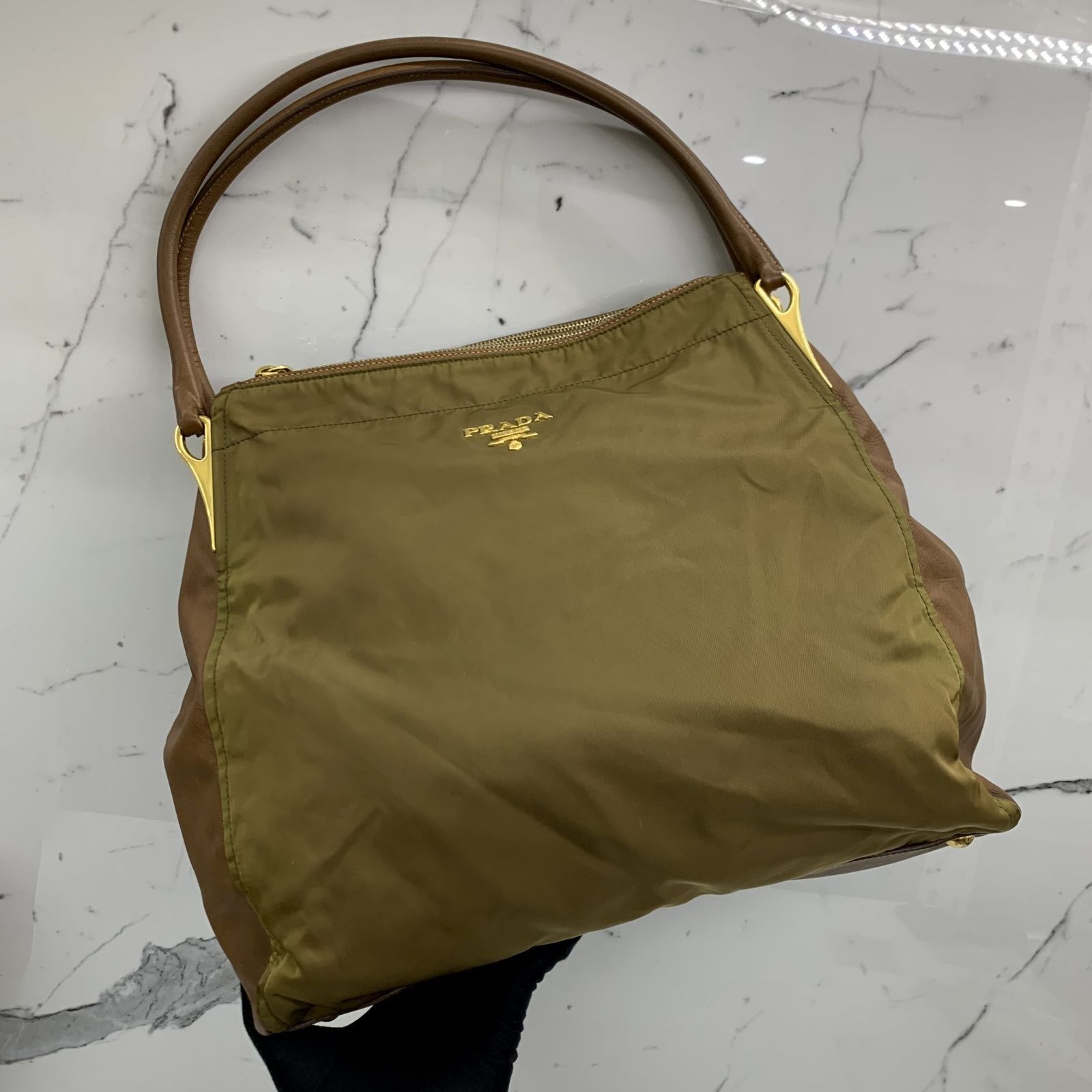 Prada 2 Way Nylon Tote Bag, Luxury, Bags & Wallets on Carousell