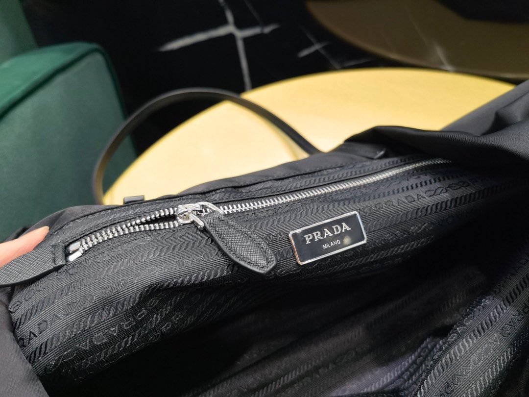 Prada Re-Nylon and Saffiano Leather Tote Bag 1BG107] - $189 :   Prada+Re-Nylon+and+Saffiano+Leather+Tote+Bag+1BG107 : r/zealreplica