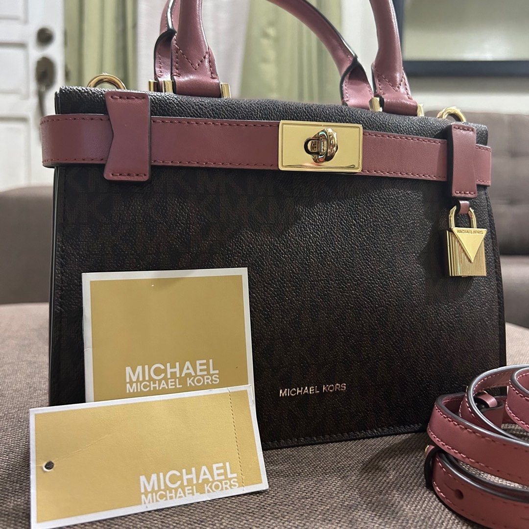 Preloved Michael Kors Tatiana Small Leather Satchel