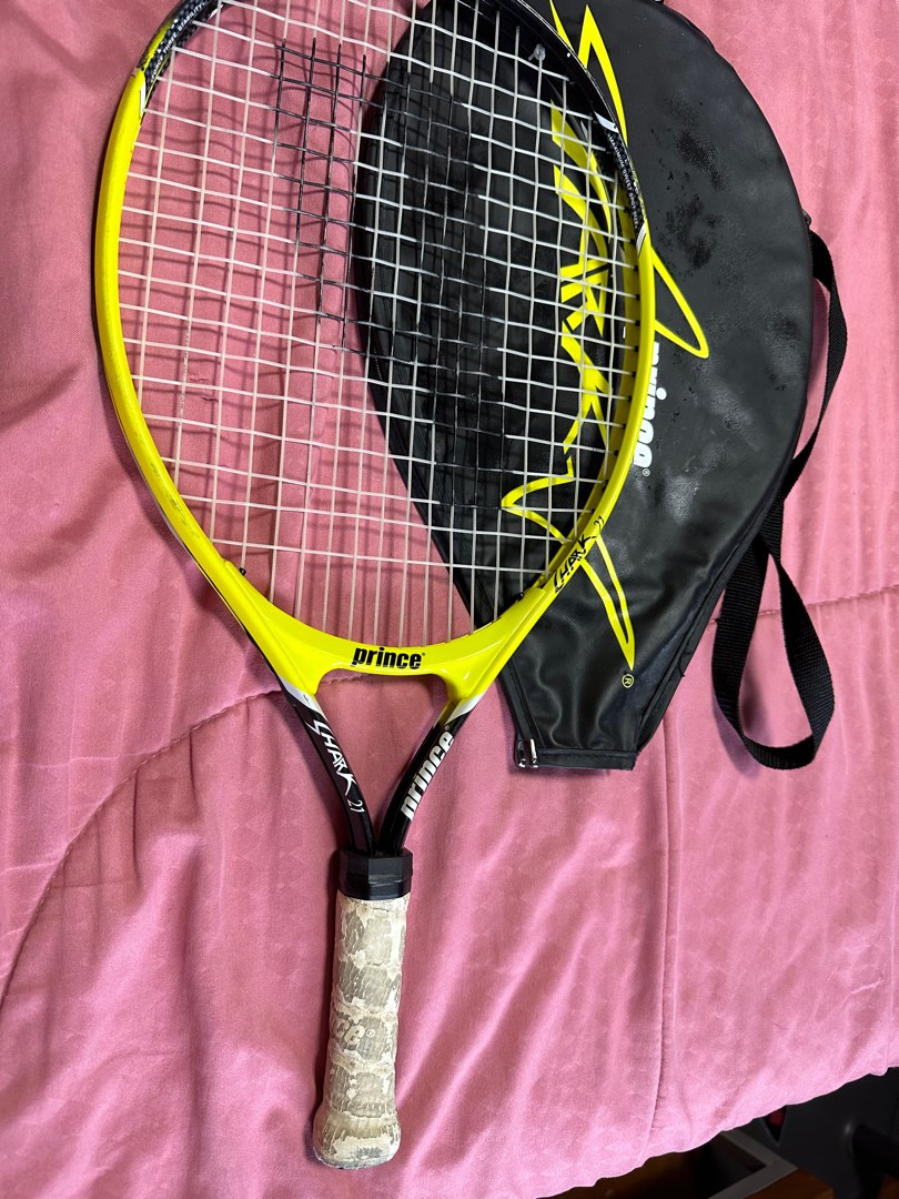 Prince shark 21 tennis racket, Sports Equipment, Sports & Games, Racket