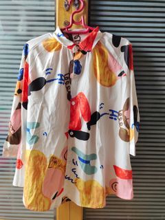 Print blouse