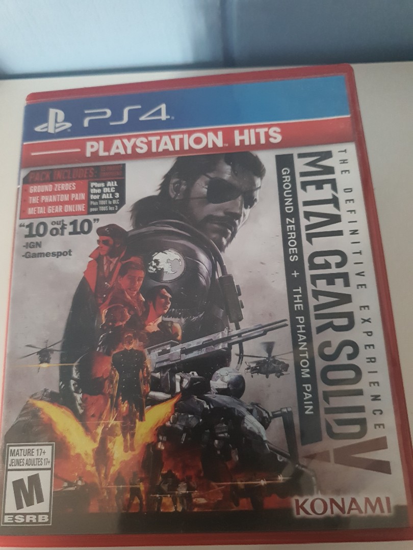 MGSV definitive edition, Video Gaming, Video Games, PlayStation on ...