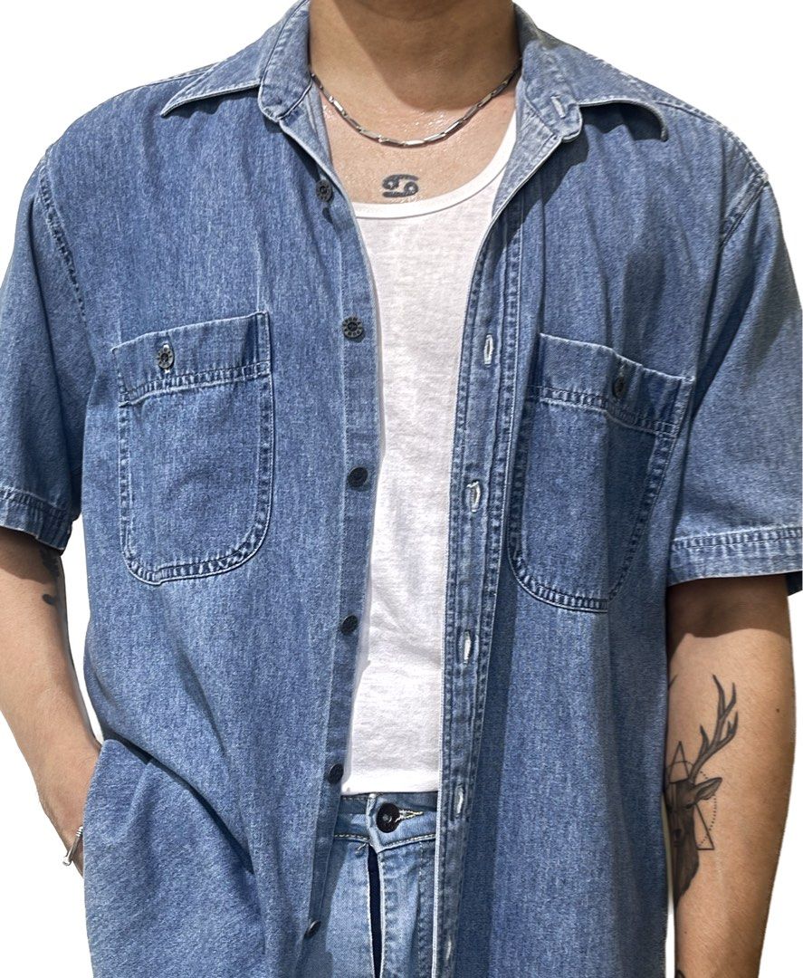 Puma denim shirt online