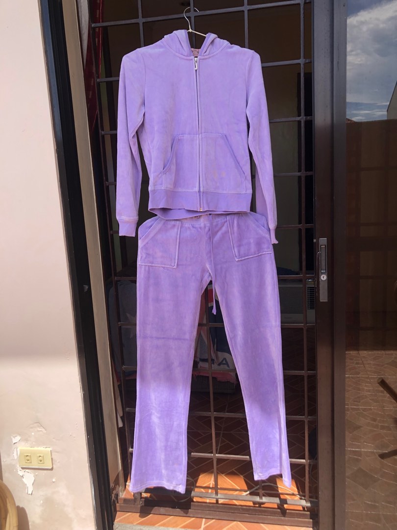 Purple Juicy Couture Tracksuit on Carousell