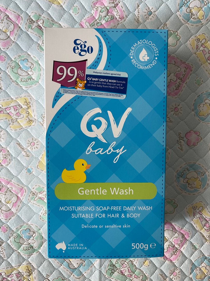 QV Baby Gentle Wash 500g, Babies & Kids, Bathing & Changing, Baby