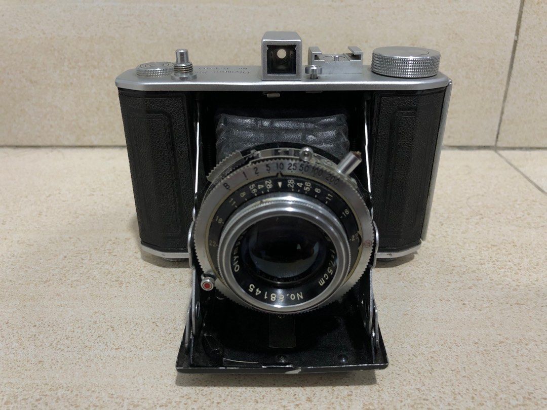 RARE! Olympus Six F2.8 Zuiko C 7.5cm Olympus 6 Folding Camera