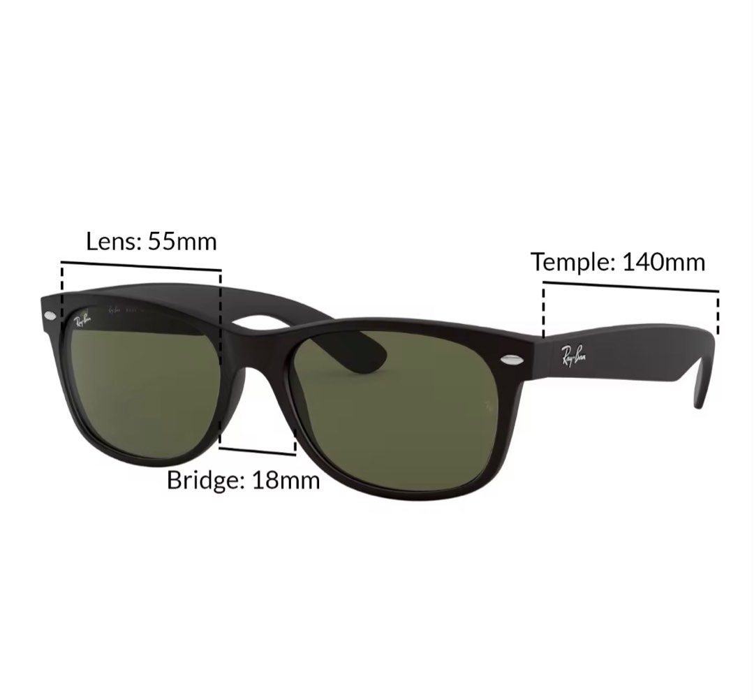 Rayban Wayfarer Matte, Women's Fashion, Watches u0026 Accessories, Sunglasses u0026  Eyewear on Carousell