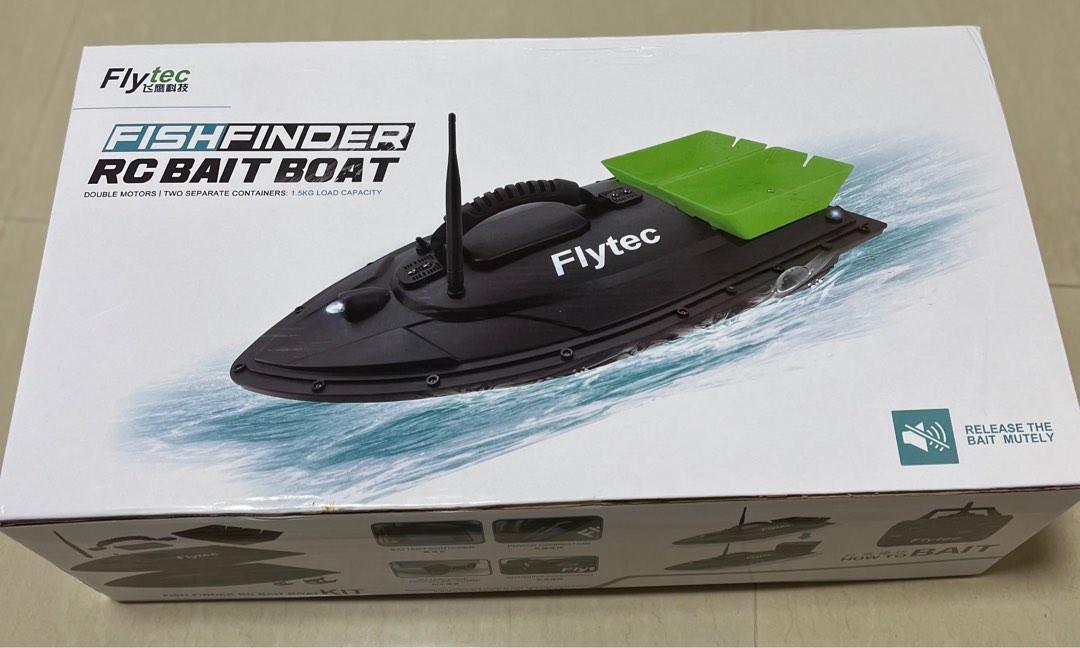 Remote Control Bait Boat For Fishing, Sports Equipment, Fishing on Carousell