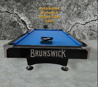 Refurbished Brunswick Billiard Table
