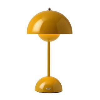 retro iron yellow rechargeable lamp