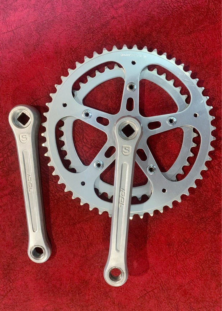 Retro Sugino Idol Road Touring Crankset Made in Japan