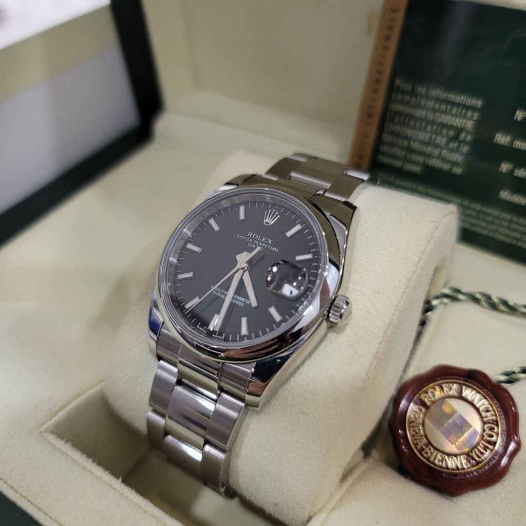 Rolex Oyster Date 115200, Luxury, Watches on Carousell