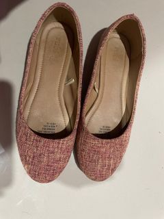 rubi pink tweed flatshoes 38