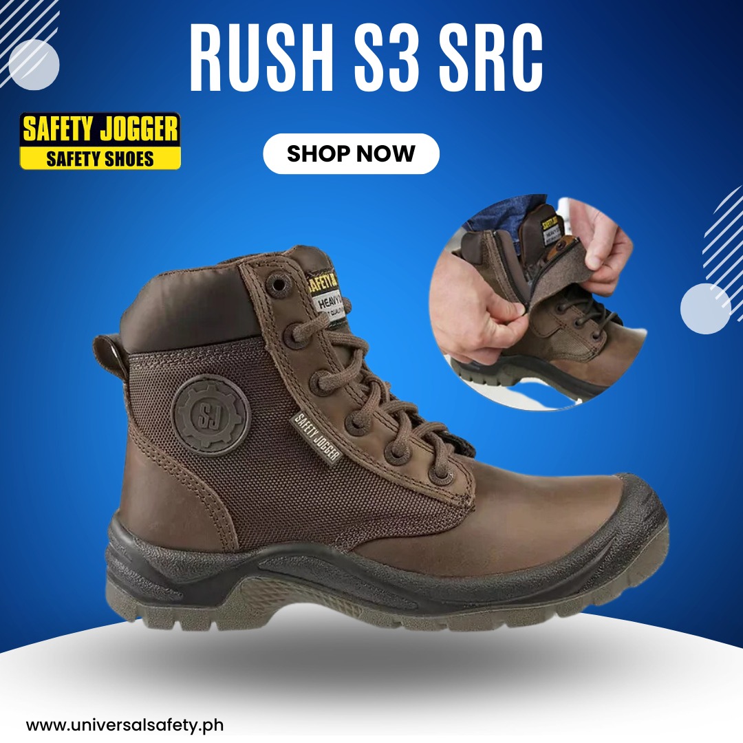 Safety Jogger Rush S3 SRC Safety Shoes on Carousell