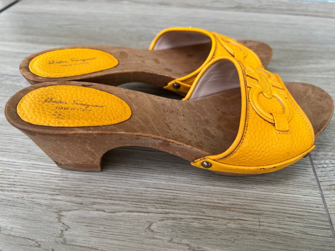 Salvatore Ferragamo clogs