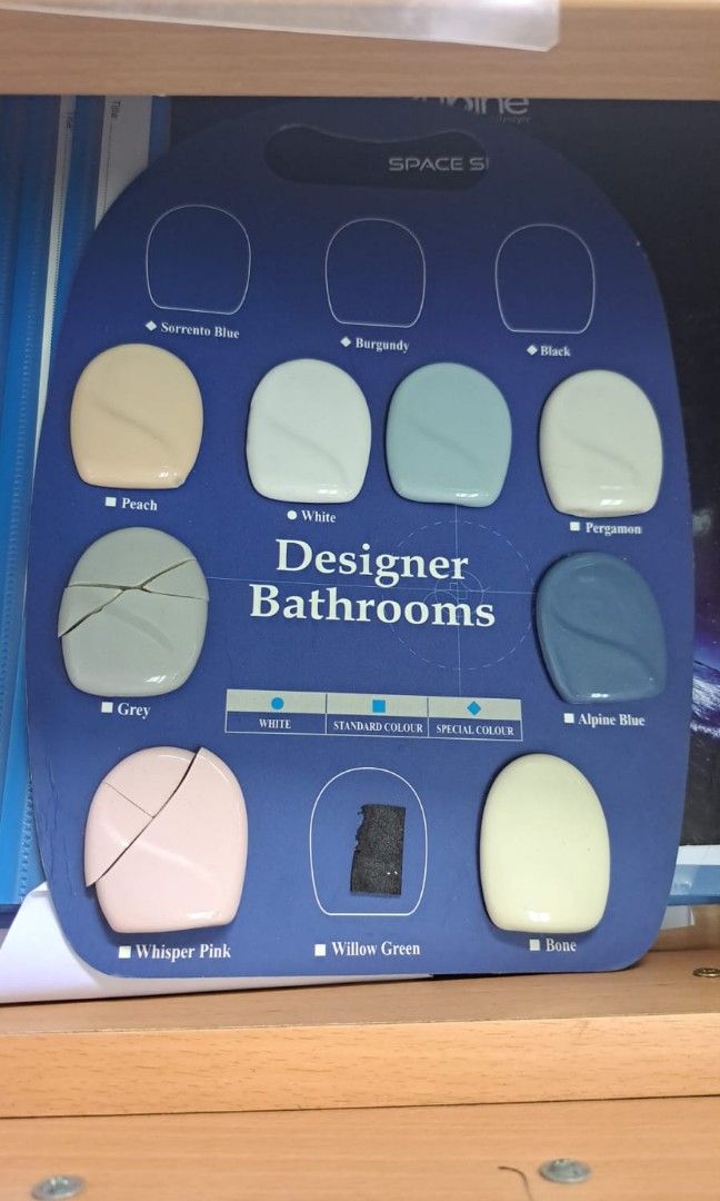 Saniton Colored Toilet Bowls, Furniture & Home Living, Bathroom