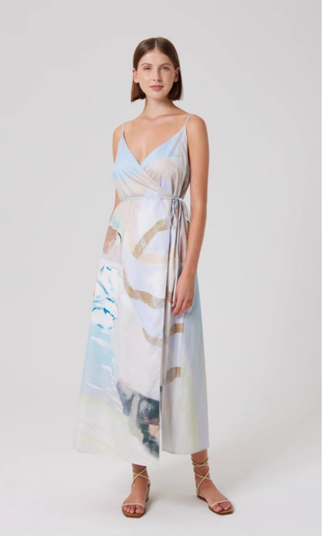 Cami wrap dress online