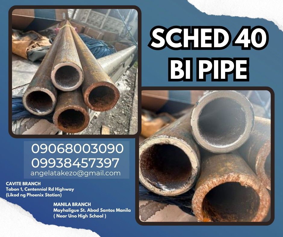 SCHED 40 BLACK IRON PIPE, Commercial & Industrial, Construction