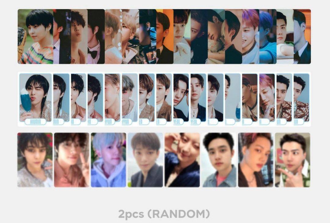 sealed packs of exo exocial trading cards, Hobbies & Toys, Memorabilia