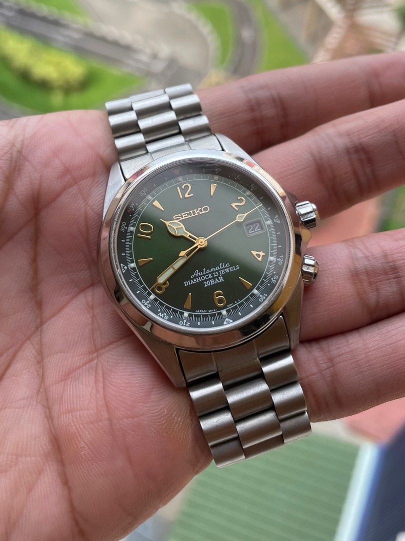 Seiko Alpinist SARB017 Luxury Watches on Carousell