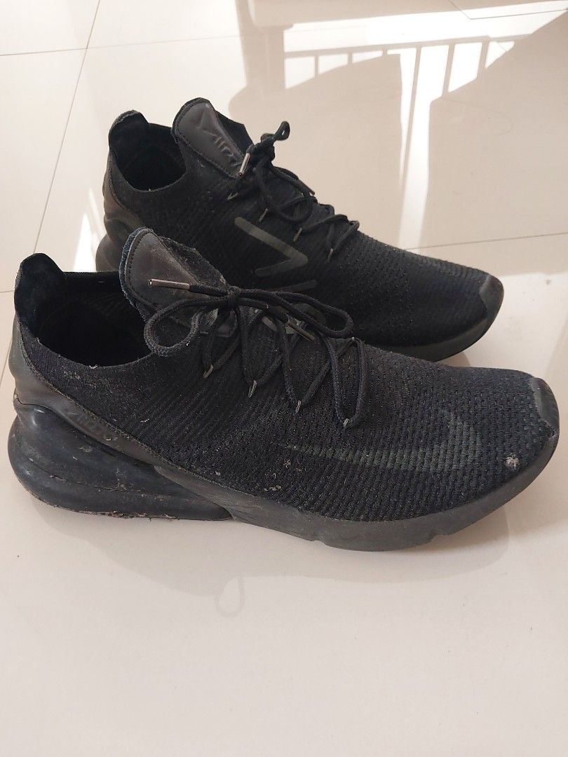 Shop air max 270 flyknit all black New Arrivals