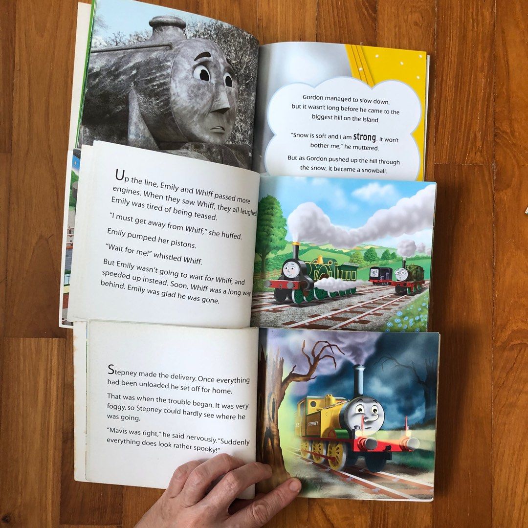 Set of 7 Thomas the Train Thomas and Friends English story books
