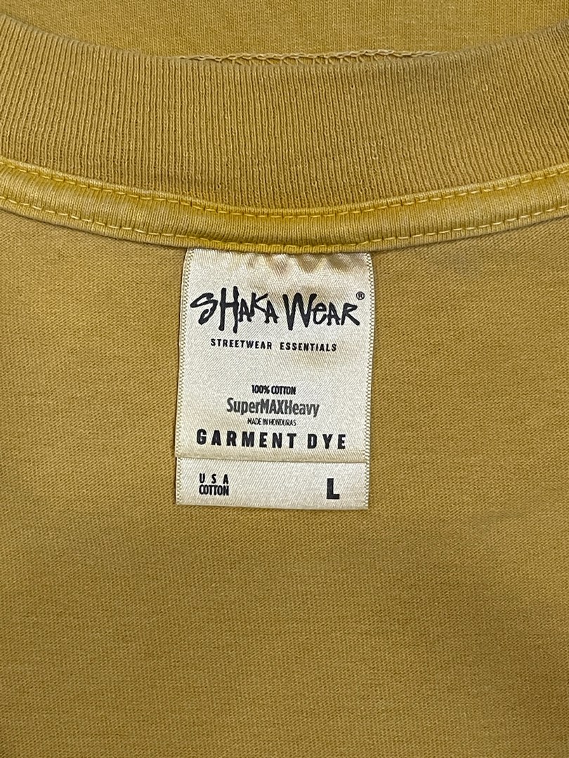 Shakawear MAX HEAVYWEIGHT GARMENT DYE, Men's Fashion, Tops & Sets ...