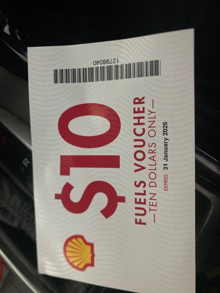 Shell voucher, Tickets & Vouchers, Vouchers on Carousell