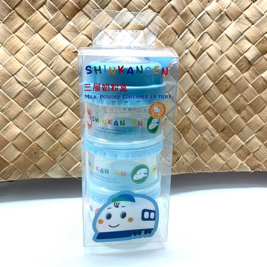 Shinkansen Milk Powder 3 Tier Container (Category: Breastfeeding & Bottle Feeding) located in Manila. Submitted by thebookclubz (Listing ID 1237283799, Image 1). Description: From Hong Kong .