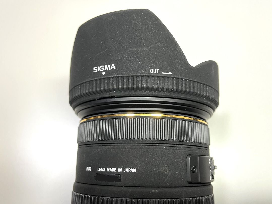 Sigma 24-70mm F2.8 EX DG HSM for Nikon, 攝影器材, 鏡頭及裝備