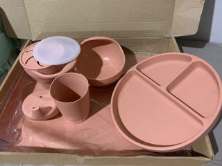 Silicon Baby Feeding Set