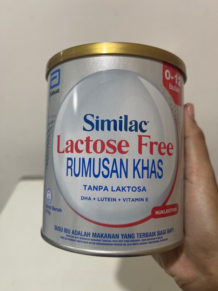 Susu similac outlet lactose free
