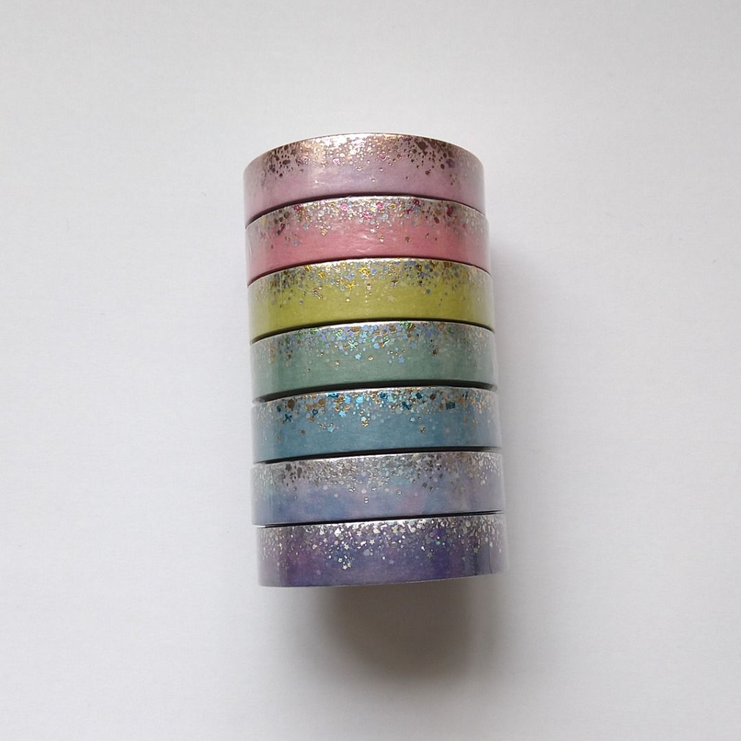 Simply Gilded Stardust Washi Tape NIP, Hobbies & Toys, Stationery