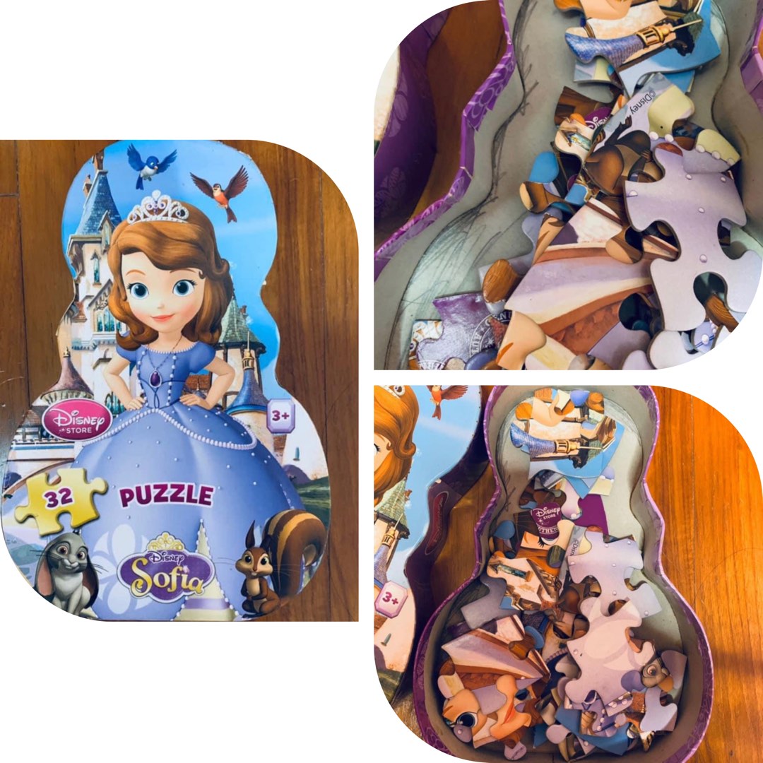 Sofia Disney Puzzle set, Hobbies & Toys, Toys & Games on Carousell