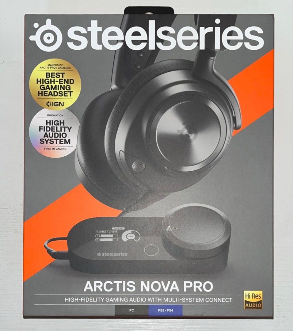 Steelseries Arctics Nova Pro, 耳機及錄音音訊設備, 耳機在旋轉拍賣