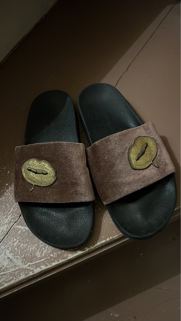 steve madden studded slides