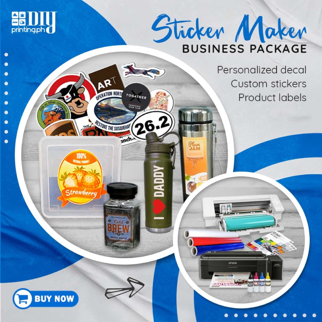 STICKER MAKER PACKAGE, Computers & Tech, Printers, Scanners & Copiers ...