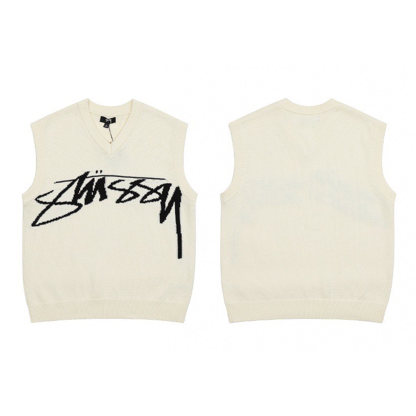 Stussy Knitted Vest on Carousell