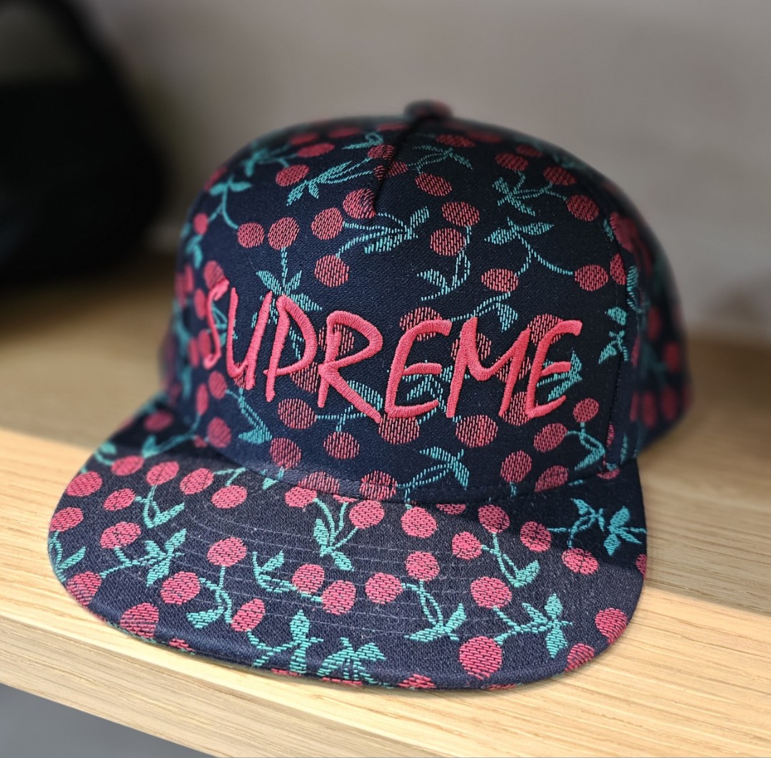 Supreme Cap - Cherries 5 panel, Men's Fashion, Watches