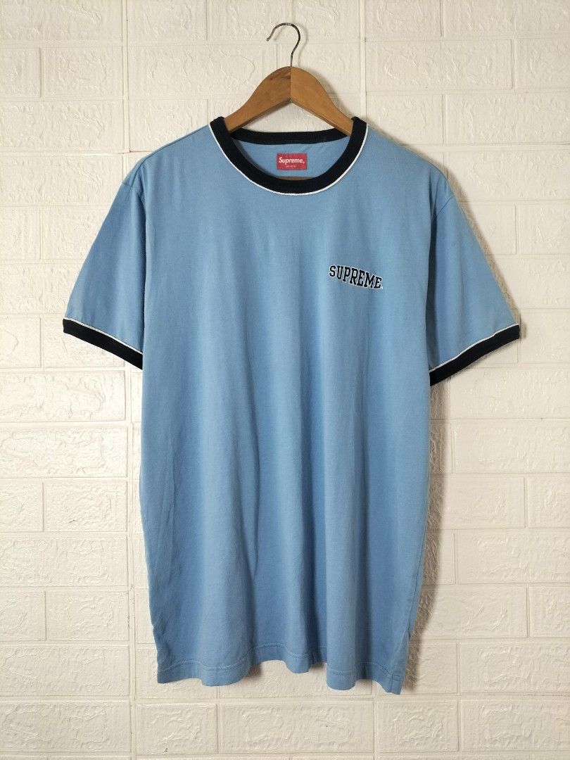 Supreme piping ringer tee top