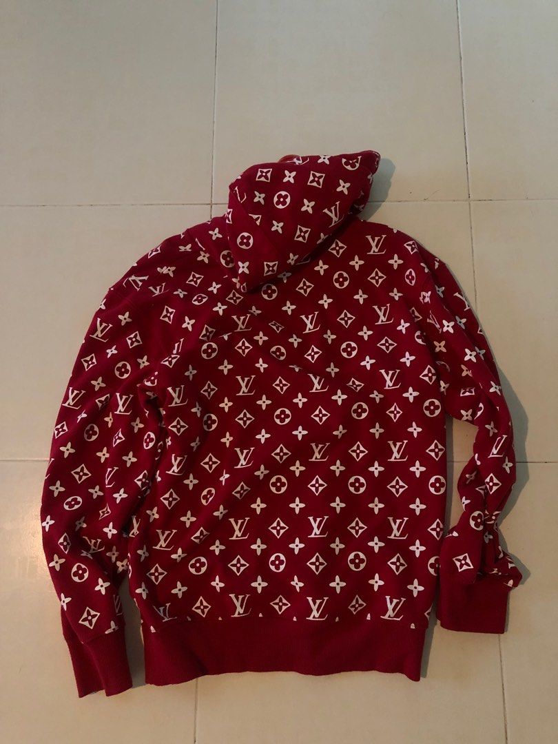 SUPREME X LV TEDDY BEAR, Men's Fashion, Tops & Sets, Hoodies on Carousell