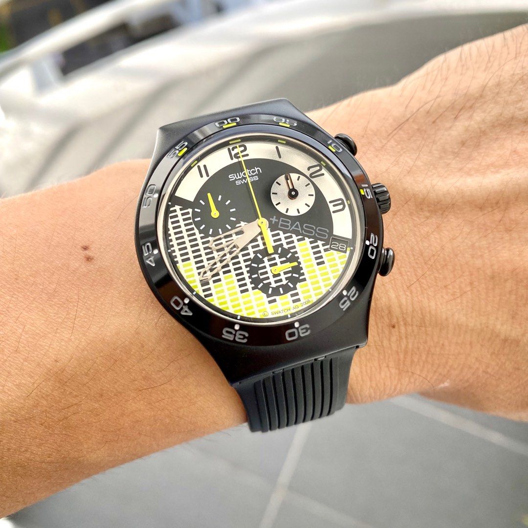 Swatch irony shop aluminum chrono