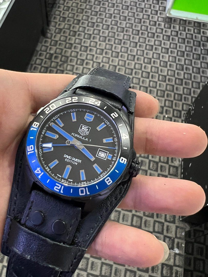 TAG HEUER FORMULA 1 GMT DAVID GUETTA LIMITED EDITION AUTOMATIC WAZ201A