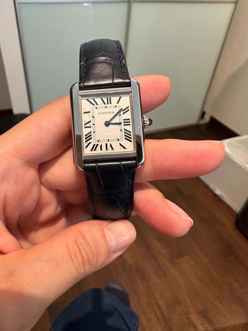 Tank solo steel small Luxury Watches on Carousell